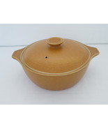 Brown Rams-Head – Covered Casserole Dish – Denby Langley -English Stoneware - $70.00