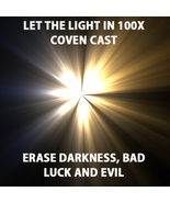 FREE W $49 COVEN 100X  LET THE LIGHT IN ELIMINATE DARKNESS &amp; MISFORTUNE ... - $0.00