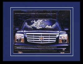 2002 Cadillac Escalade 11x14 Framed ORIGINAL Vintage Advertisement - $34.64