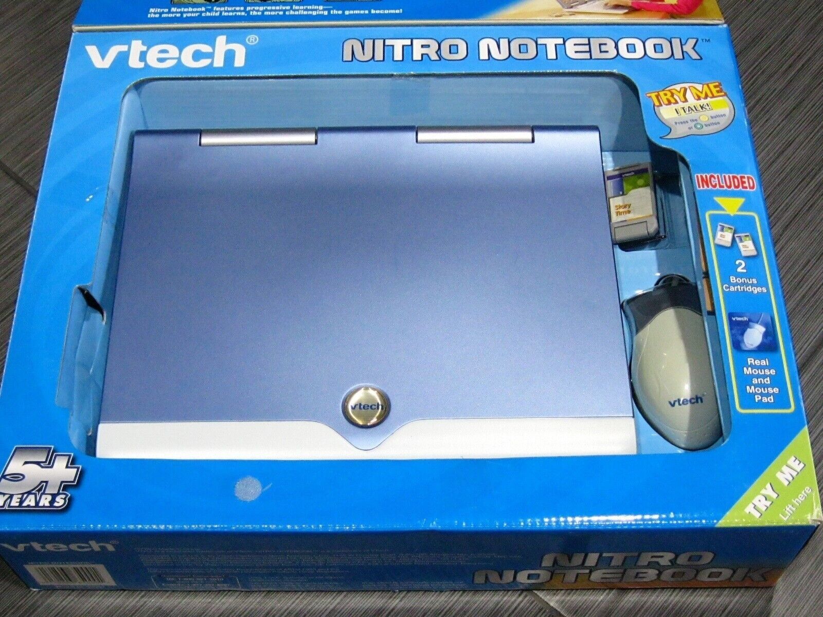 VTECH Blue NITRO NOTEBOOK Child