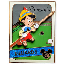 Pinocchio Disney Lapel Pin: Billiards, All Stars (e) - $34.90