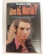 Eres Tu, Maria? Prentice Hall Spanish Lola Lago Mystery Video VHS Box Se... - $199.99