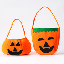 1pcs Halloween Loot Party Kids Pumpkin Trick Or Treat Tote Bags Candy Ba... - $9.95+