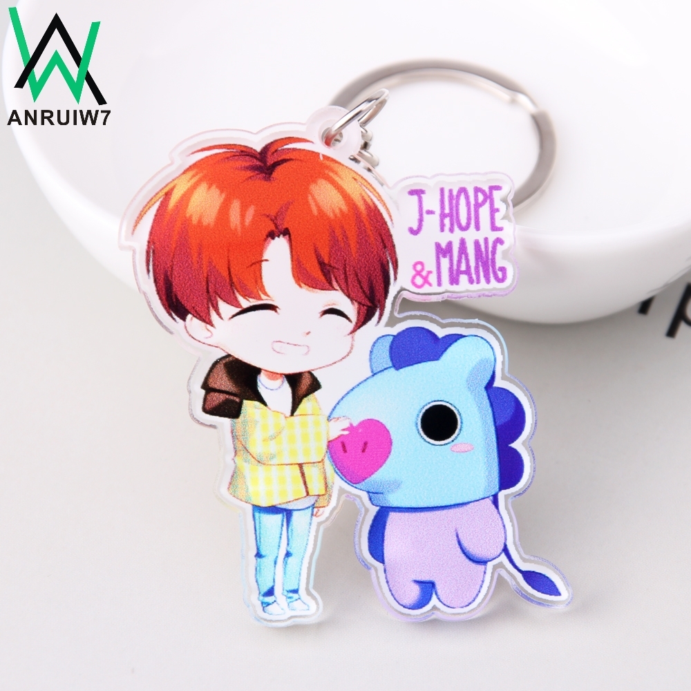 bt21 keyring plush