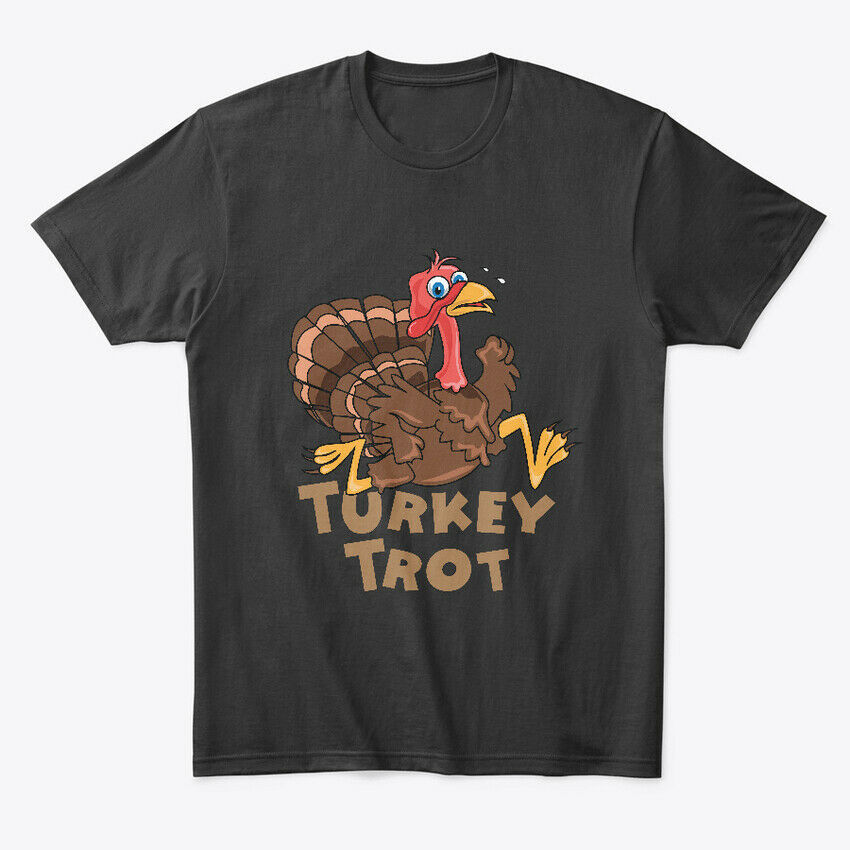 Annual Turkey Trot Thanksgiving Premium Tee T-Shirt - Shirts
