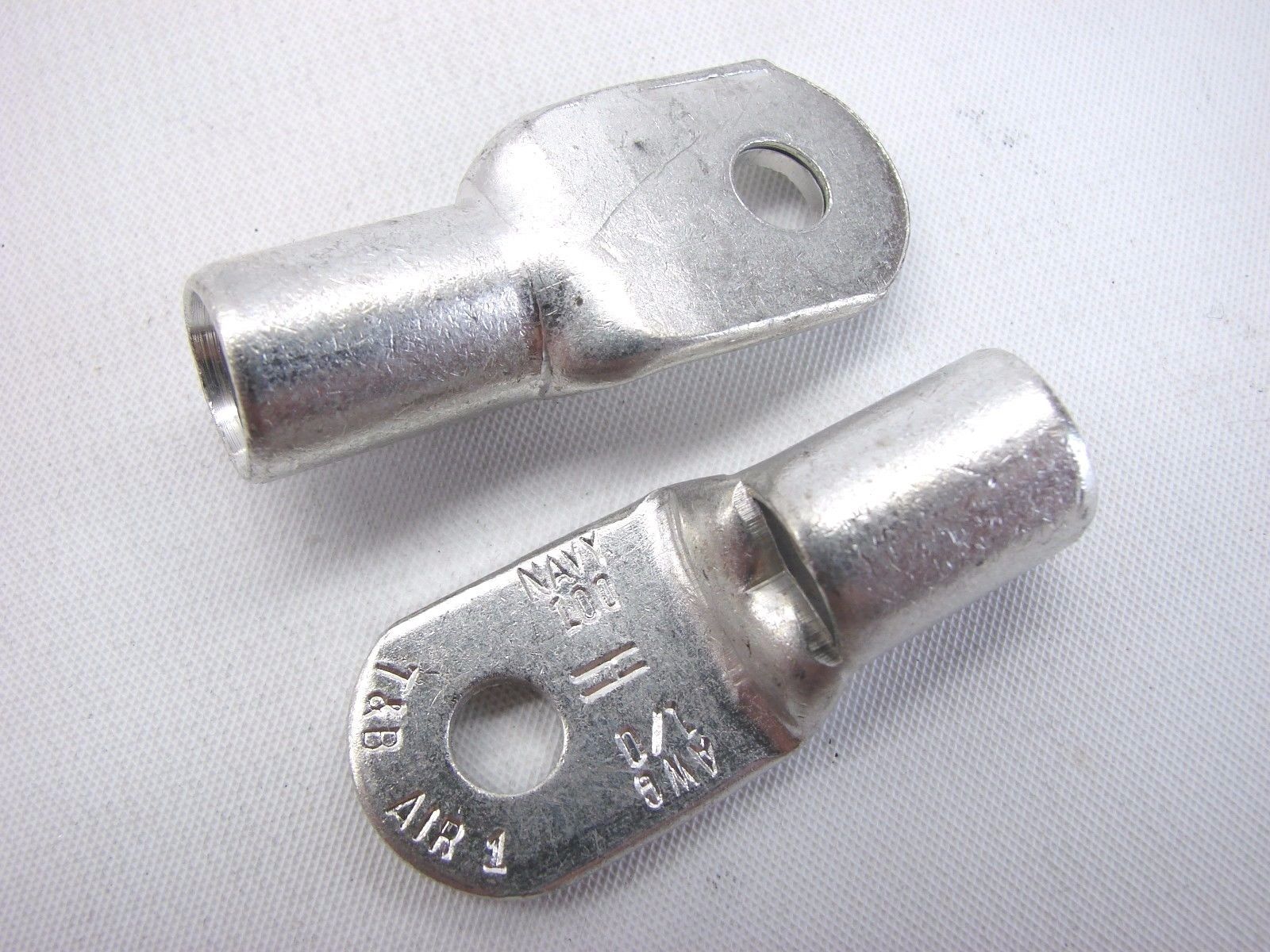 45 Thomas & Betts H971 StaKon NonInsulated Ring Terminals 1/4" Hole