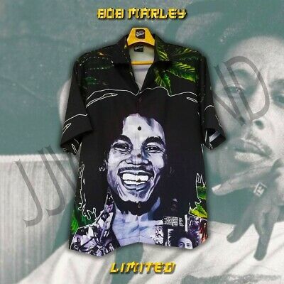 Bob Marley, Jamaican singer & musician Hawaii Shirt, Size M  XL 2XL
