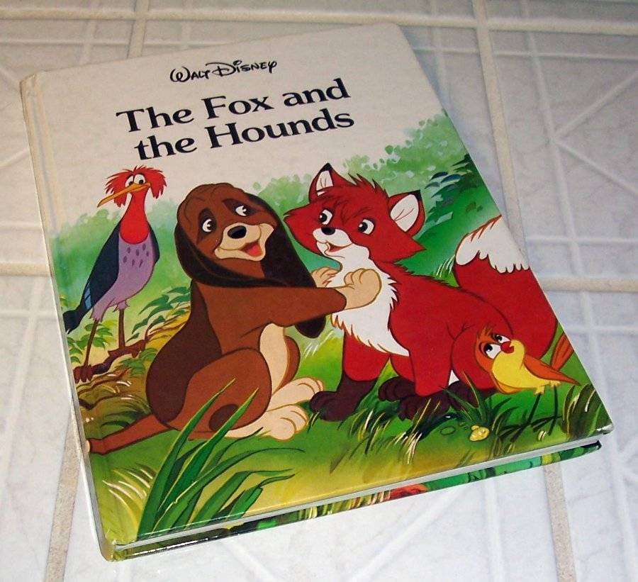 Disney Classic Series Fox & the Hounds H/C Illustrated Storybook Fun ...