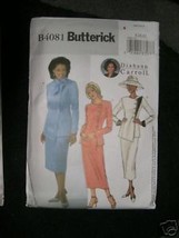 Butterick Pattern 4081 Womens 8-10-12 JACKET AND SKIRT Semi-fitted, lined - $5.95