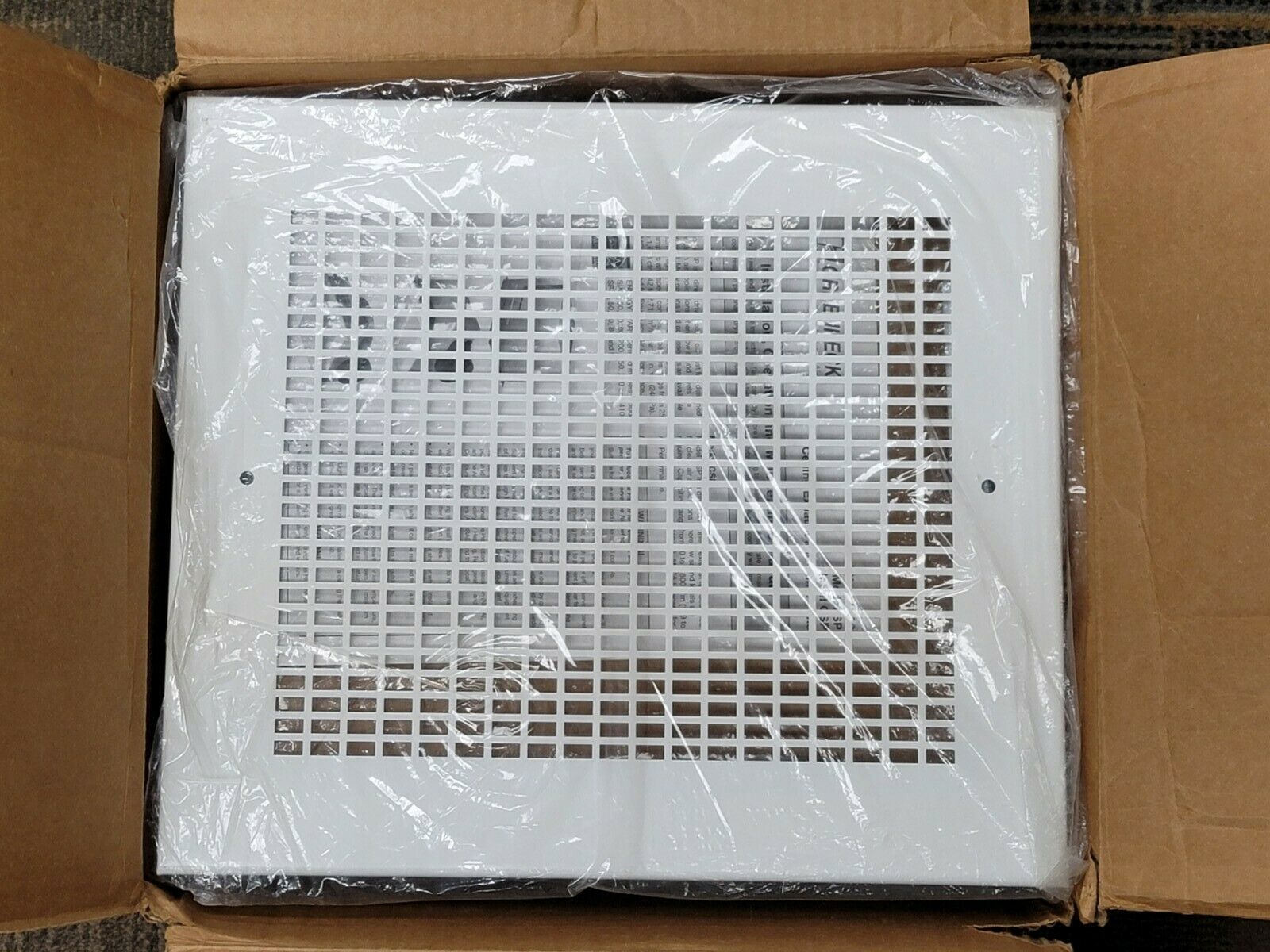 NIB GREENHECK SPB110 EXHAUST FAN LOW PROFILE 115V 1PH 50133 CFM