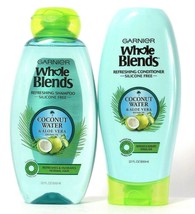 Garnier Whole Blends 22 Oz Coconut Water Aloe Vera Shampoo & Conditioner Set