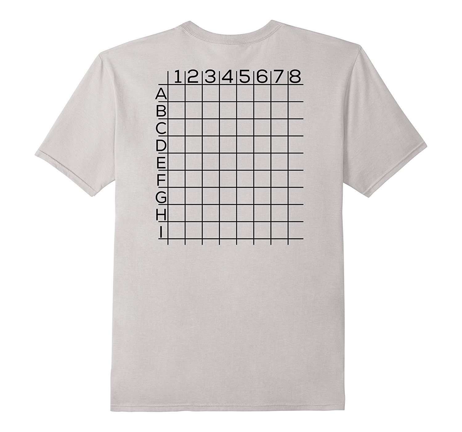Image of Back Scratching Grid T Shirt - Back Scratcher T Shirt Men