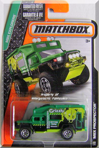 Matchbox - MBX Prospector: MBX Explorers #108/120 (2015) *Green Edition ...