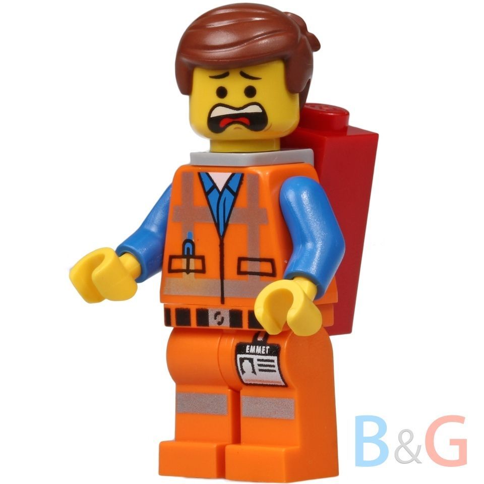 LEGO The LEGO Movie - Emmet Minifigure 70800 70801 70802 70808 70809 ...