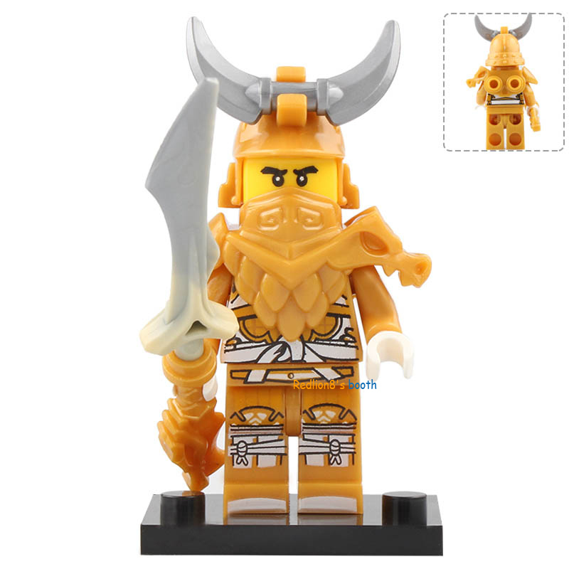Master of the Golden Dragon Ninjago Minifigures Lego Compatible Toys
