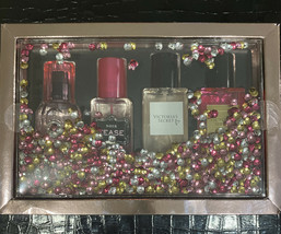 Victoria&#39;s Secret Gift Set 4 Piece Fragrance Mist Body Spray Splash Scen... - $32.67
