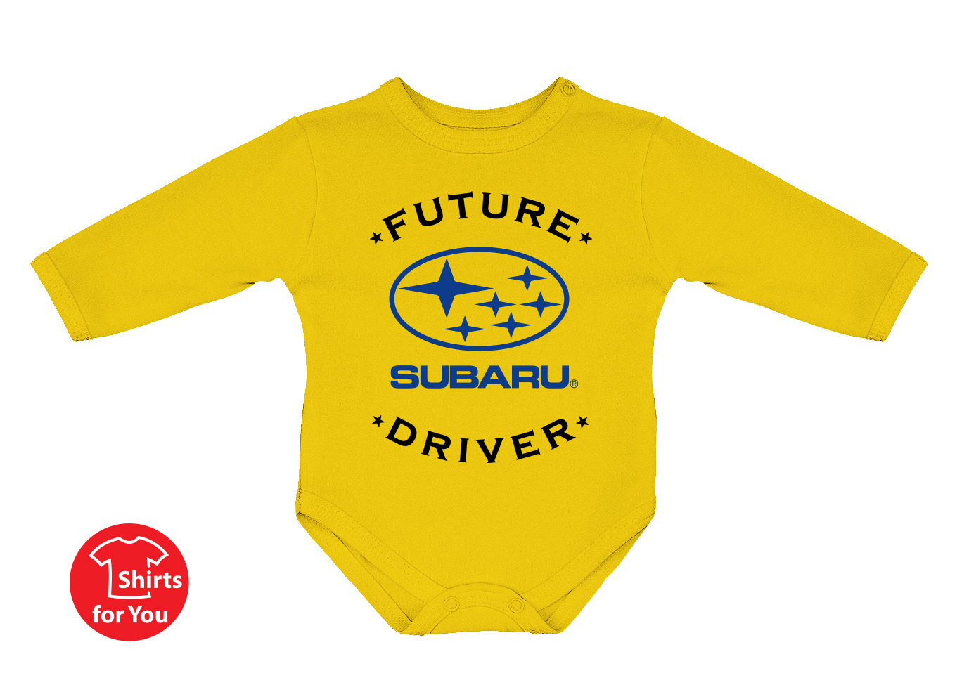 subaru baby onesie