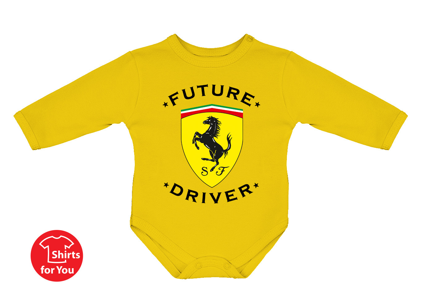 Ferrari Future Driver Baby Onesie, bodysuit OnePieces