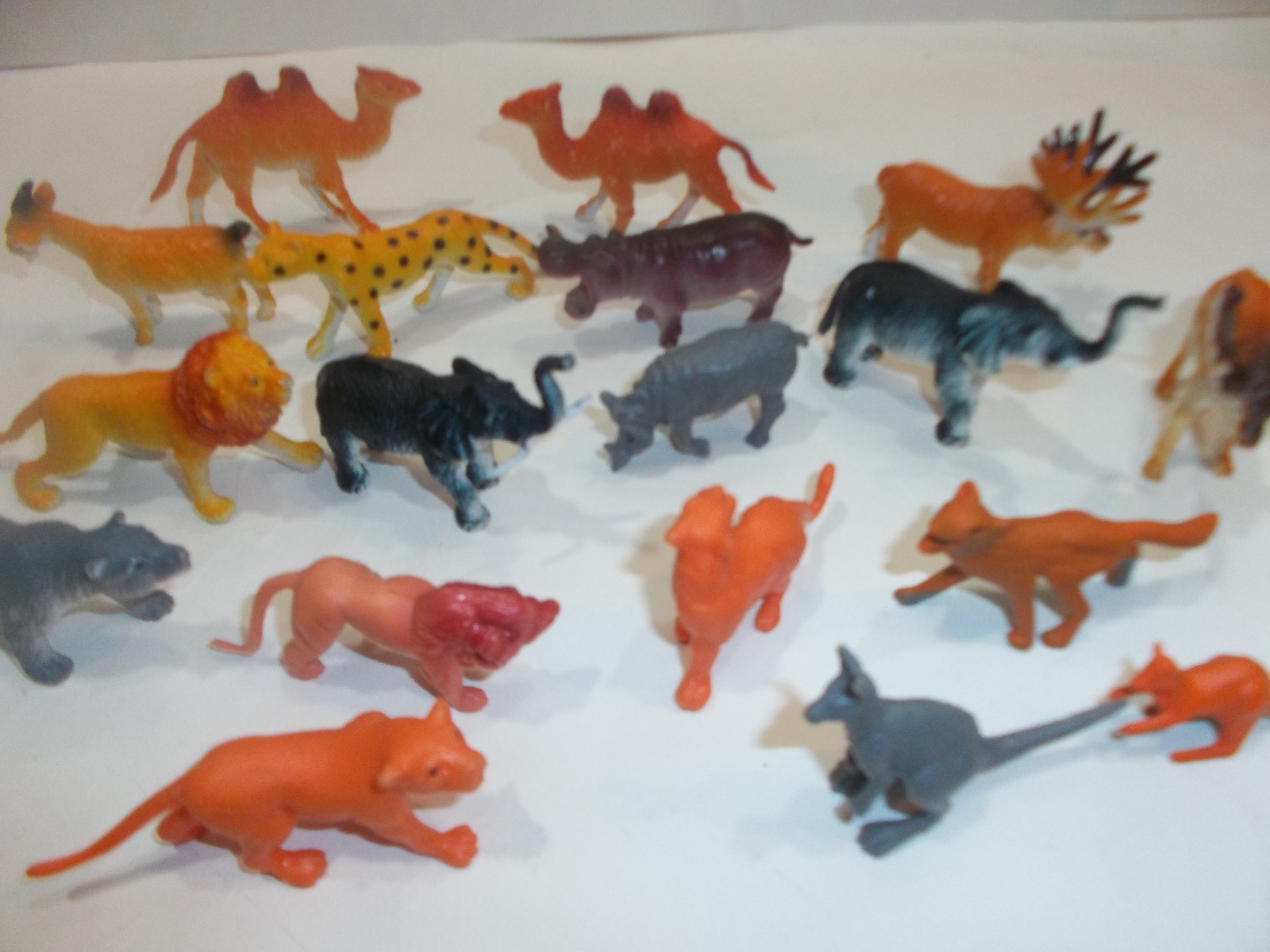 soft rubber farm animals