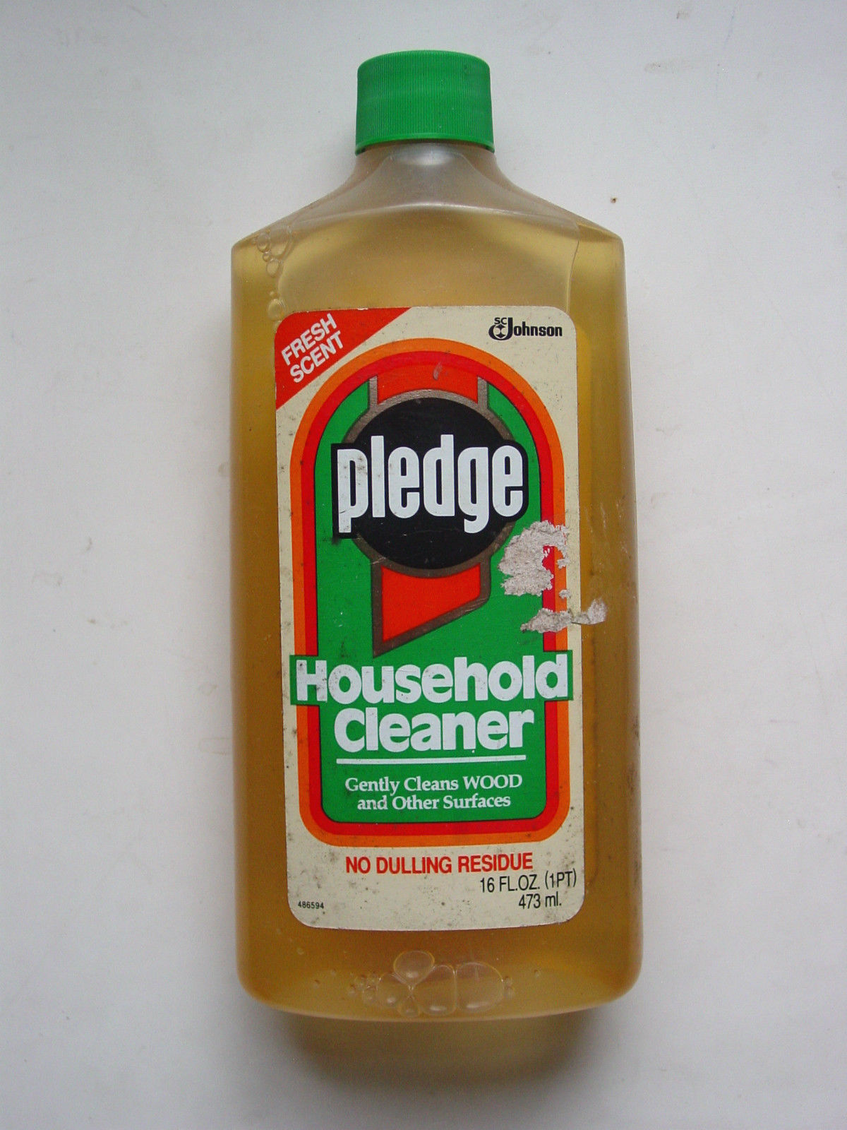 Pledge Household Cleaner Oil Wood finish wash shine Vintage antique rare clean Unknown