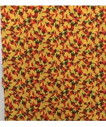 Fabric South of the Border Theme Sombreros and Peppers 3 Fabrics  - $15.00
