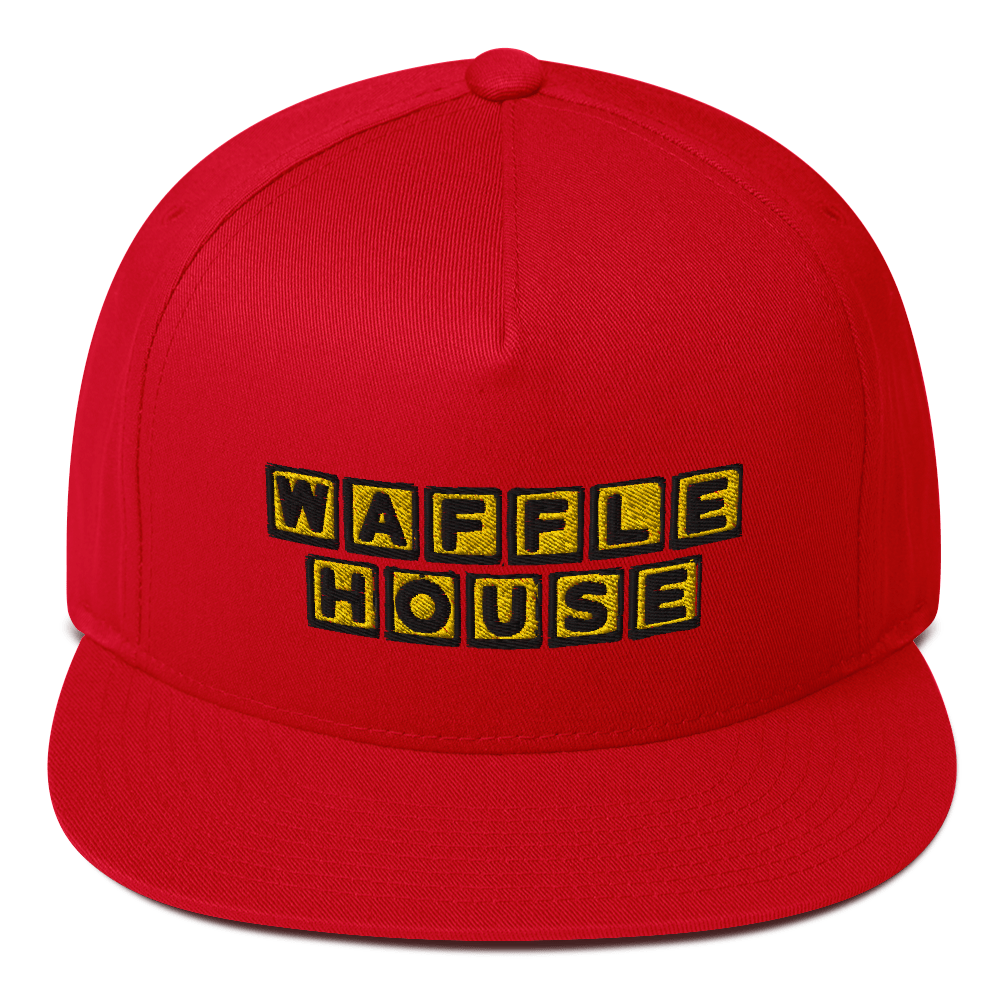 Waffle hous hat / waffle house Flat Bill Cap Hats