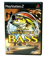 Cabela&#39;s Monster Bass (Sony PlayStation 2, 2007) PS2 (M9) - $8.81