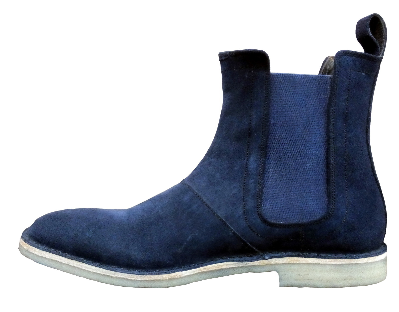 Handmade chelsea boots, men blue color and 50 similar items