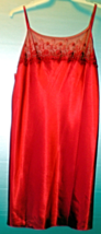 Woman&#39;s Red Nightgown - Size Large - $29.00