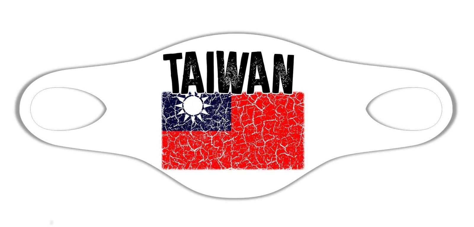 Taiwan Patriot Flag Printed Face Mask Protective Reusable Washable Breathable