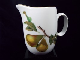Royal Worcester Evesham 4 Inch Creamer (Pear/Peach); Gold Trim in Fine Porcelain - $49.99