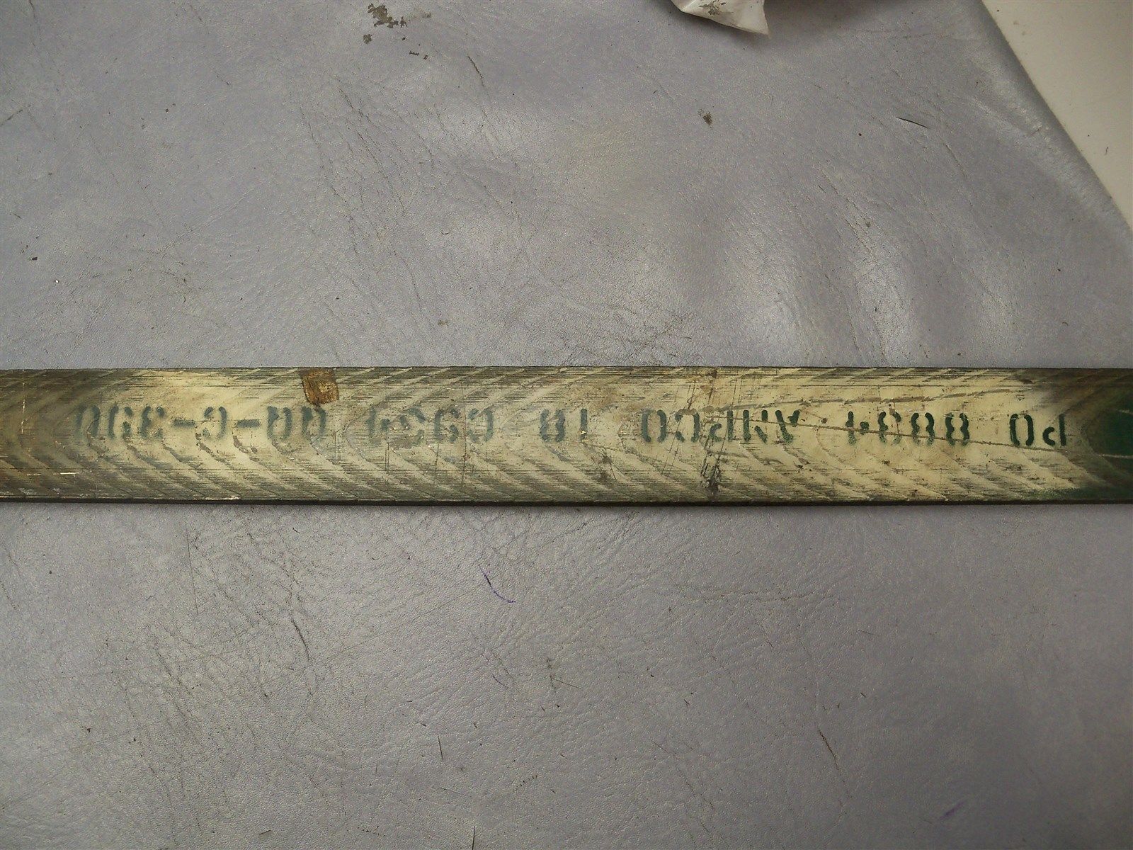 Ampco 18 Aluminum Bronze Bar 2" x 63" x 1/2" Compact Grain C934 QQG