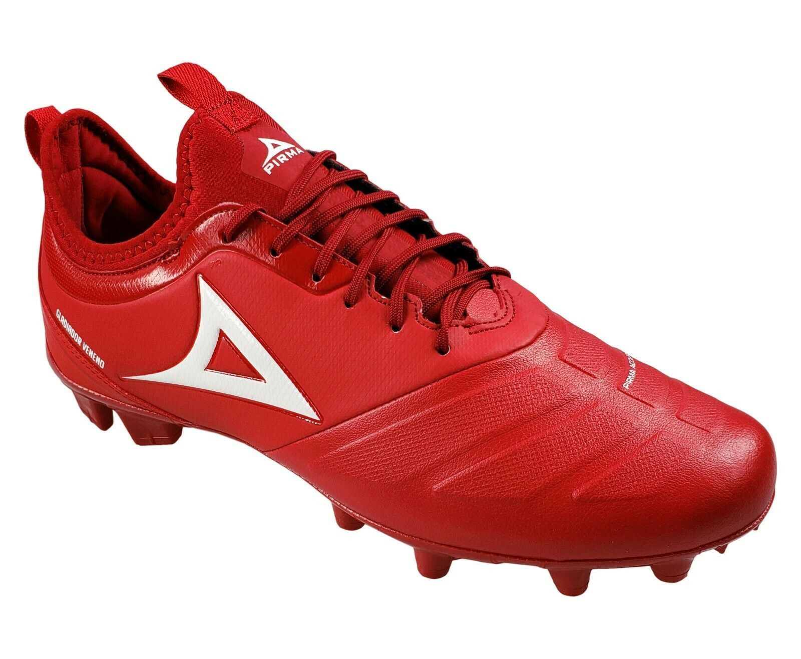 Men's Pirma Soccer Cleats Gladiador Veneno Color Red Firm Ground Men