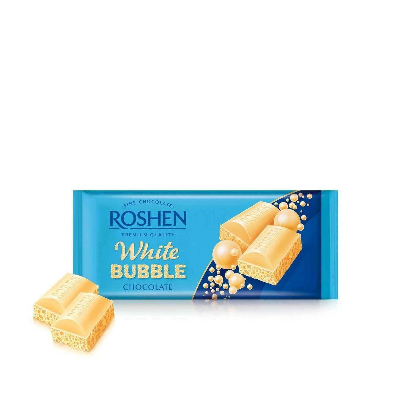 Roshen белый пористый шоколад
