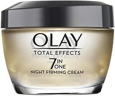 Olay Total Effects Anti-Aging Night Firming Cream & Face Moisturizer, 1.7 Ounce