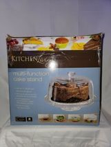 * Multi-function Cake Dessert Hors d'oeuvres Serving Stand Dome Lid Bowl 12" image 6