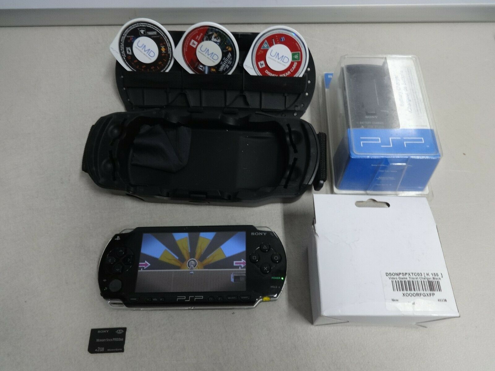 Sony Psp 1003 System W New Charger Memory And 15 Similar Items