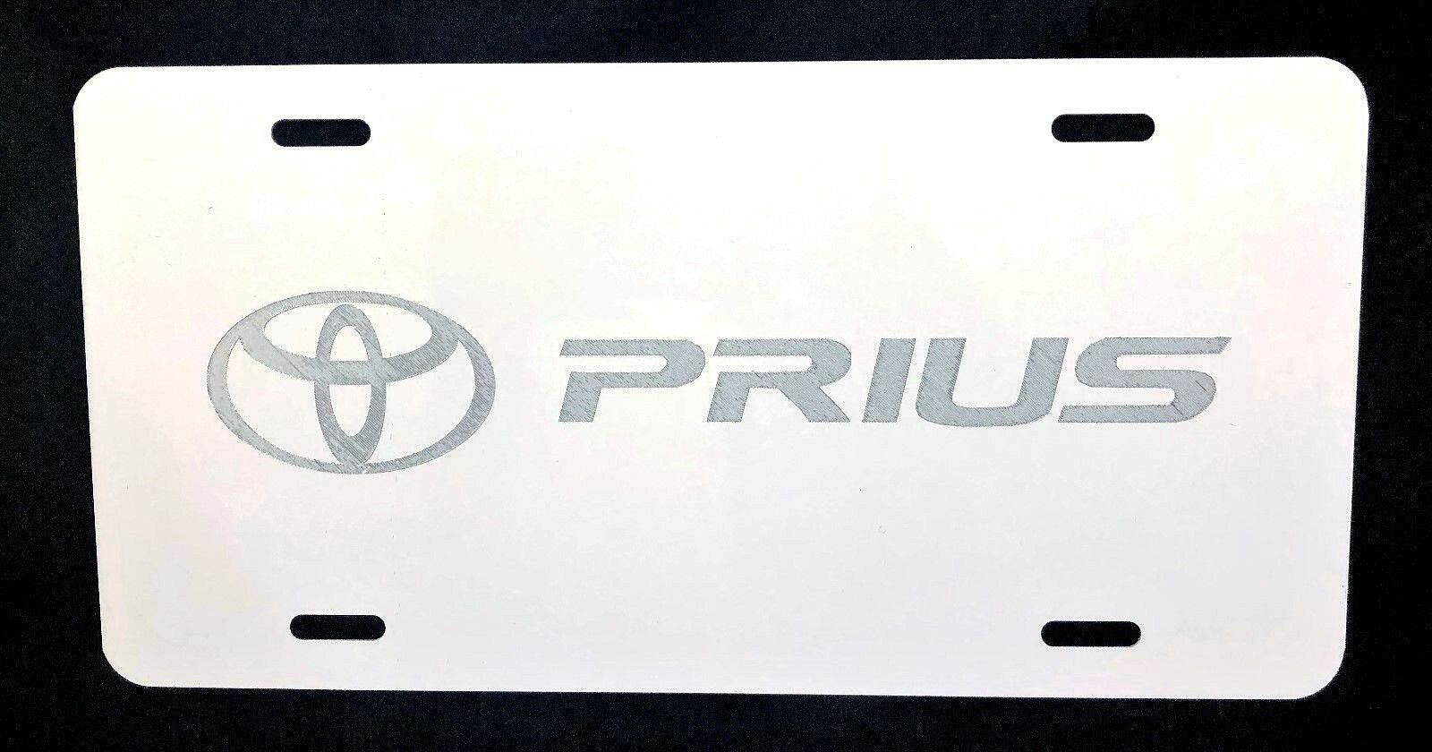 Toyota RAV 4 LOGO Car Tag Diamond Etched on Aluminum License Plate