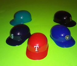 Laich  Baseball Mini Helmets Plastic MLB Caps Hats vintage - $10.99