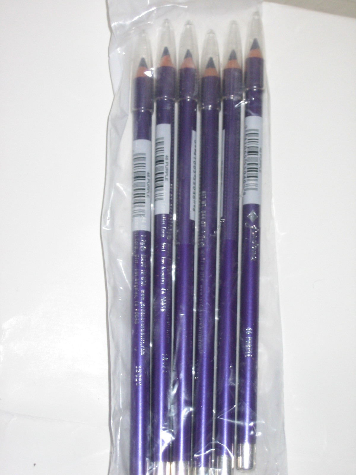 (PACK OF 6) Jordana Cosmetics Eyeliner Pencil 7 46 Purple Clear