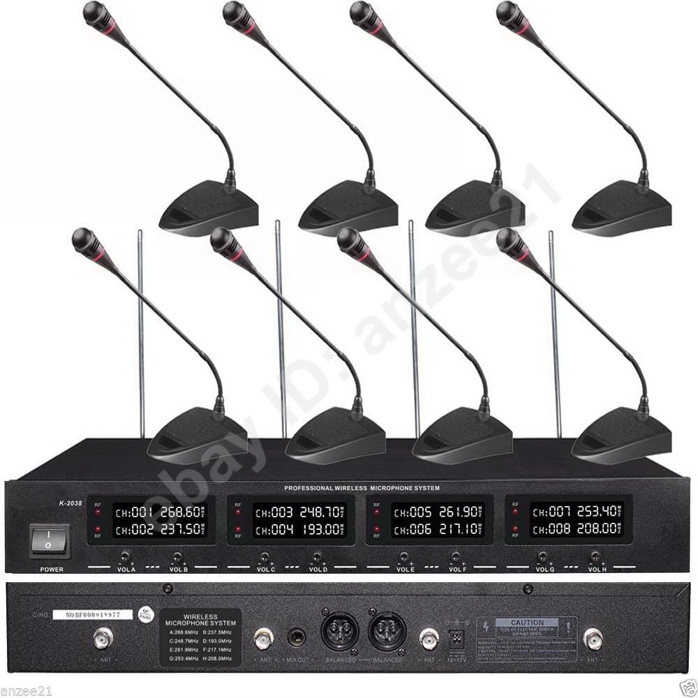 Professional Digital 8ch Wireless Microphone And 13 Similar