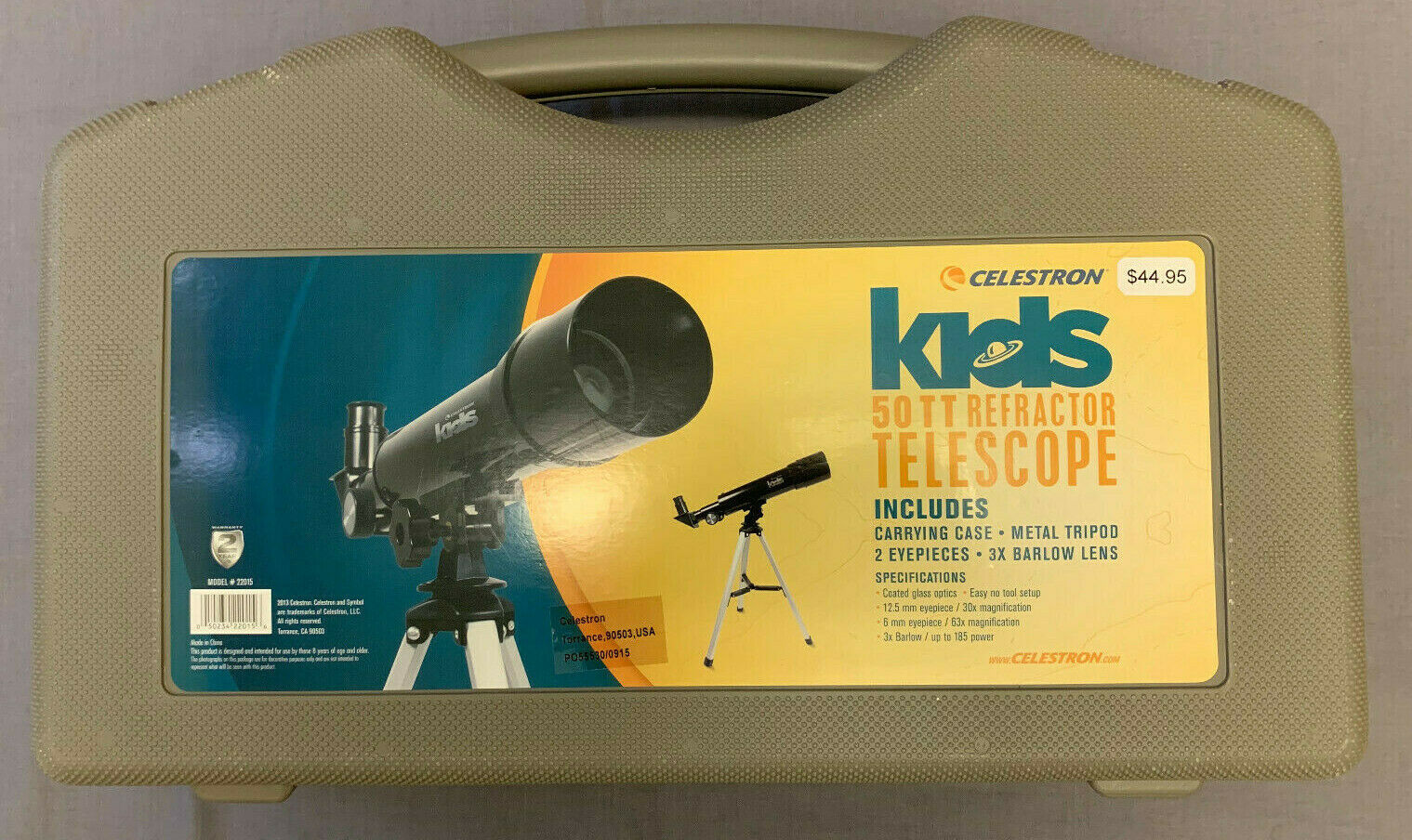 celestron 50tt refractor telescope