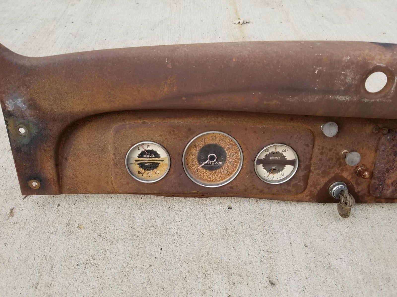 1937 Chevy Truck Dash