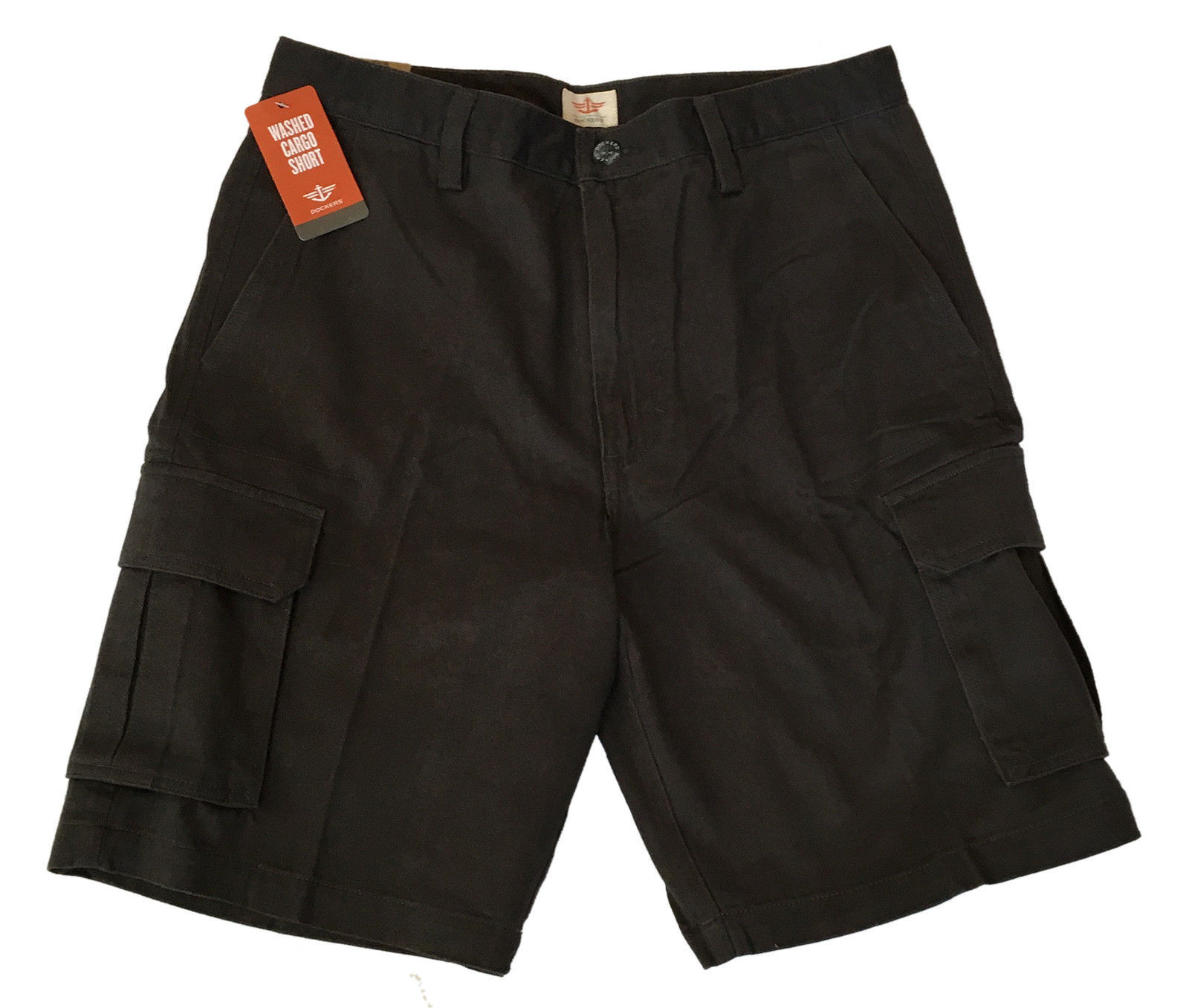 Dockers Men's Flat Front Cotton Cargo Short - Shorts