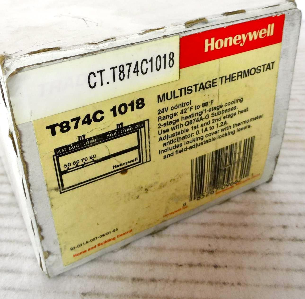 2 Honeywell T874 C 1018 Multistage And Similar Items