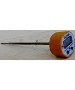TAYLOR 9842 DIGITAL THERMOMETER, MISSING BATTERY AND COVER - $9.80