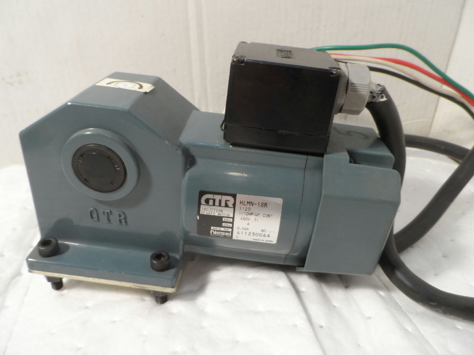 Nissei HLMN18R GTR Induction Gear Motor and 50 similar items