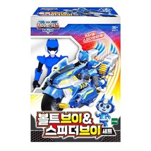 Miniforce Volt V and Speeder V Figure Bike Set V Rangers Series Korean Toy