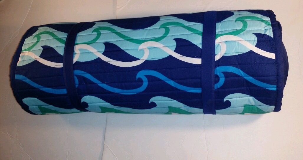 Beach Mat With Pillow Roll Up Mat New Multicolor Blue Other Sand