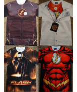 The Flash Barry Allen CW Dc Comics Front Only Costume Sublimation Print T-Shirt - $5.00